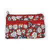 Flower Pattern Cotton Cloth Wallets AJEW-N003-07-2