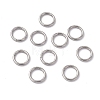 Non-Tarnish 304 Stainless Steel Open Jump Rings STAS-C040-01F-P-1