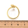 Brass Cuff Rings for Women RJEW-U044-Z-5