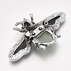 Natural Green Aventurine Brooches/Pendants G-S353-08H-3