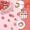 50Pcs Resin European Beads RESI-CJC0050-01C-3