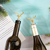 2Pcs 2 Style Zinc Alloy Wine Stoppers FIND-GF0011-17B-3