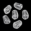 Transparent Crackle Acylic Beads AC-CBA7340-02-1