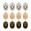 Beadthoven 60Pcs 3 Colors Tibetan Style Zinc Alloy Pendants TIBEP-BT0001-06-9