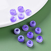 Acrylic European Beads MACR-S375-002B-04-6