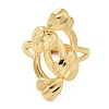 Light Gold Brass Adjustable Rings for Women RJEW-A022-01E-1