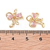 Brass Micro Pave Cubic Zirconia Pendants KK-B102-12G-03-3