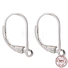 925 Sterling Silver Leverback Earring Findings STER-T002-227S-1