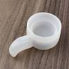 Flat Round with Handle DIY Silicone Candlesticks Molds LS-SIMO-G010-02B-3