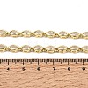 Brass Micro Pave Cubic Zirconia Geometric Tennis Necklaces NJEW-C121-02C-G-5