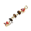 Ocean Natural Tiger Eye Chip Pendants GG-CBA3401-02G-04-2
