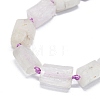 Natural Kunzite Beads Strands G-O170-118-3