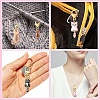 12Pcs 12 Styles Alloy Enamel Cat Shape Pendant Decorations HJEW-YW00488-6