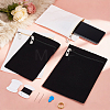 4Pcs 4 Styles Rectangle Canvas Cloth Packing Pouches Zipper Bags ABAG-PH0001-94-4