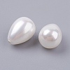 Shell Pearl Half Drilled Beads X-BSHE-G017-11x8mm-17-2