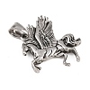 304 Stainless Steel Pendants STAS-C164-02AS-2