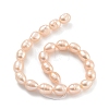 Natural Cultured Freshwater Pearl Beads Strands PEAR-P062-08F-3
