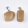 Natural Topaz Jade Pendants G-Q996-22-2