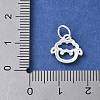 925 Sterling Silver Chinese Zodiac Outline Charms STER-P066-02S-08-3