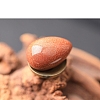 Synthetic Goldstone Egg Figurines Statues for Home Office Desktop Decoration PW-WG1DC51-27-1