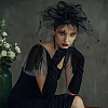 Polyester Mesh Shoulder Sleeves for Bride AJEW-WH0596-885C-4