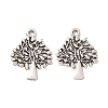Tibetan Style Alloy Pendants AL-CBA5212-12AS-1