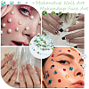 Resin Rhinestone and ABS Cabochons Sets RESI-WH0029-51C-6