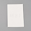 Coated Paper Cards DIY-WH0223-74A-2