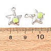 Alloy Enamel Pendants RB-CBAC8D9-05P-02-3
