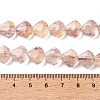 Inner Flower Handmade Lampwork Beads Strands LA-CBA3F7A-02K-4