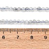 Natural Aquamarine Beads Strands G-F509-10-3mm-3