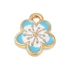 Alloy Enamel Pendants FIND-Z070-05G-02-1