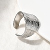 304 Stainless Steel Open Cuff Rings RJEW-H261-09P-2