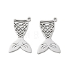 304 Stainless Steel Pendants SA-CBAAC28-06P-1