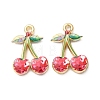 Printed Alloy Pendants AL-CBA7256-28G-2