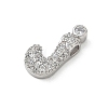 Brass Micro Pave Cubic Zirconia Pendants KK-A300-02P-J-2