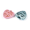 Opaque Acrylic Pendants SACR-T017-15-2