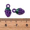 Baking Paint Alloy Pendants FIND-G097-04B-3