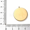 304 Stainless Steel Rhinestone Pendants STAS-P453-16G-03-3