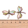 Alloy Enamel Pendants PALLOY-F319-02C-R-3