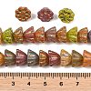 Painted Glass Beads GL-CBA4370-05-4
