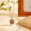 2 Colors 925 Sterling Silver Pendant Irregular Cabochon Settings STER-PH0002-02B-5