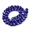 Handmade Lampwork Beads Strands LAMP-N037-07E-2