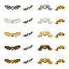 1 Box 200Pcs 10 Styles Wing/Butterfly Tibetan Style Alloy Beads TIBEB-TA0001-25-2