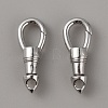 304 Stainless Steel Lobster Claw Clasps STAS-WH0044-19P-1