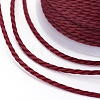 Round Waxed Polyester Cord YC-G006-01-1.0mm-09-2