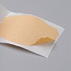 Self-Adhesive Kraft Paper Gift Tag Stickers X-DIY-G021-08-4