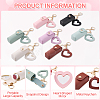 14Pcs 7 Colors PVC Leather Lipstick Keychain Holder KEYC-GO0001-23-3