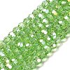 Transparent Glass Beads EGLA-A035-T6mm-B09-1