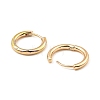 Brass Huggie Hoop Earrings EJEW-I289-22A-G-2